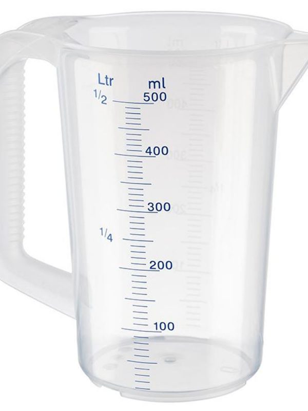 Premium 1000ML PP Graduated Measuring Jar for Accurate Measurements in Cooking and Baking - Durable Kitchen Tool for Home Chefs