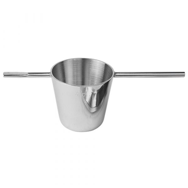 Premium 40ml Jigger Deluxe 00852 for Bartenders, Stainless Steel Cocktail Measuring Tool, Barware Accessory for Accurate Mixology