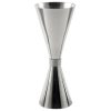 Stylish Jigger Inox Ring 15-45ml for precise cocktail measurements, durable stainless steel design, perfect for home or professional use.