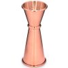 Stylish Copper Japanese Jigger 2.5 / 5 CL for Precise Mixology Measurements - Premium Quality Barware for Cocktail Enthusiasts