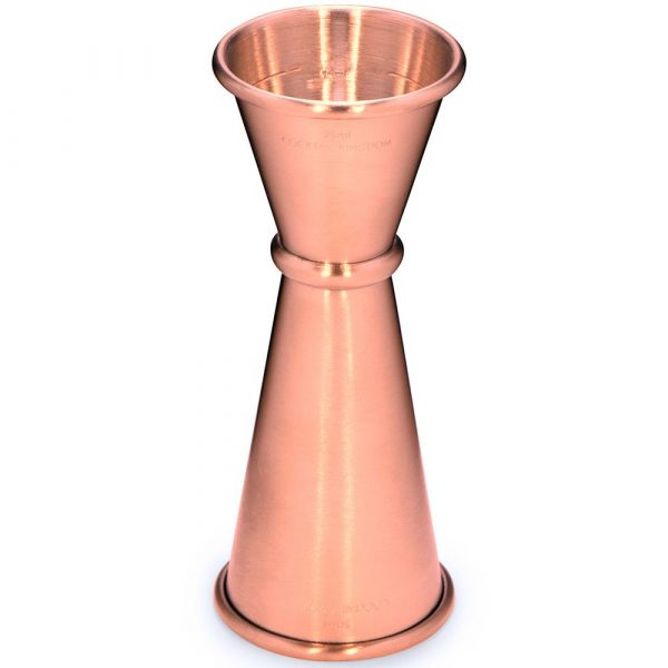 Stylish Copper Japanese Jigger 2.5 / 5 CL for Precise Mixology Measurements - Premium Quality Barware for Cocktail Enthusiasts