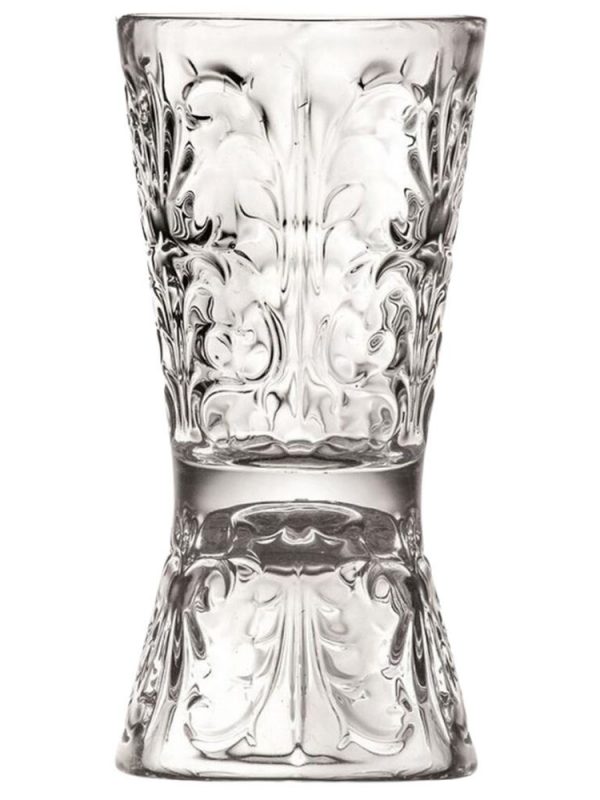 Precision Hourglass Tattoo Jigger 6cl-3cl for Accurate Mixing - Premium Quality Barware for Cocktails and Drinks