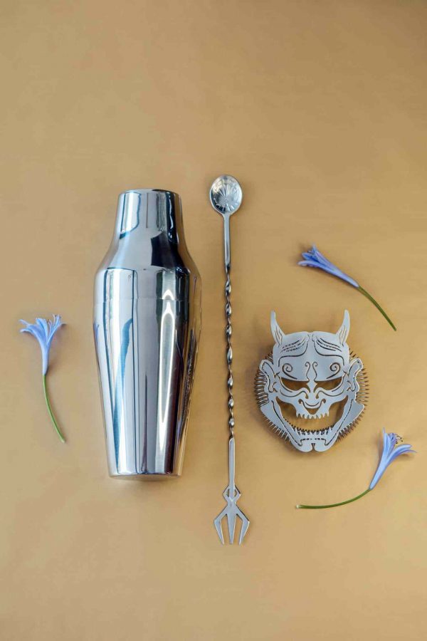 Cherevatyi bar kit - premium cocktail making set for home bartenders, stainless steel tools, ideal for gifting or personal use