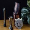 Sleek and stylish Glossy Black Bar Kit for chic home decor - elevate your space with this elegant accessory.
