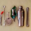 Stunning Rose Gold Bar Kit - elevate your mixology game with this elegant set, perfect for crafting delicious cocktails at home.