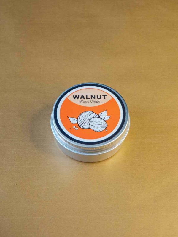 Premium Walnut Wood Chips for Grilling and Smoking - Natural and Aromatic BBQ Smoking Chips for Flavorful Results