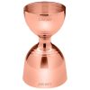Add sophistication to your bar with the Leopold Jigger 30/60ml Copper Giove. Premium quality and beautiful design for precise cocktail making.