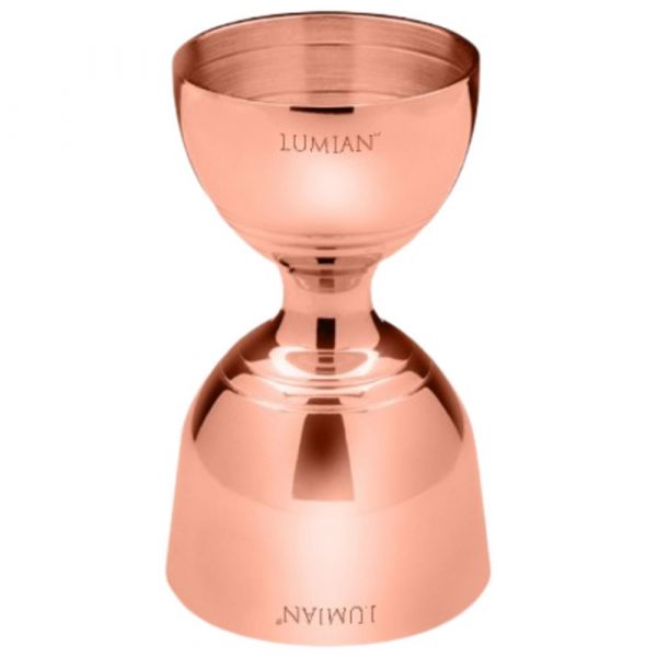 Add sophistication to your bar with the Leopold Jigger 30/60ml Copper Giove. Premium quality and beautiful design for precise cocktail making.