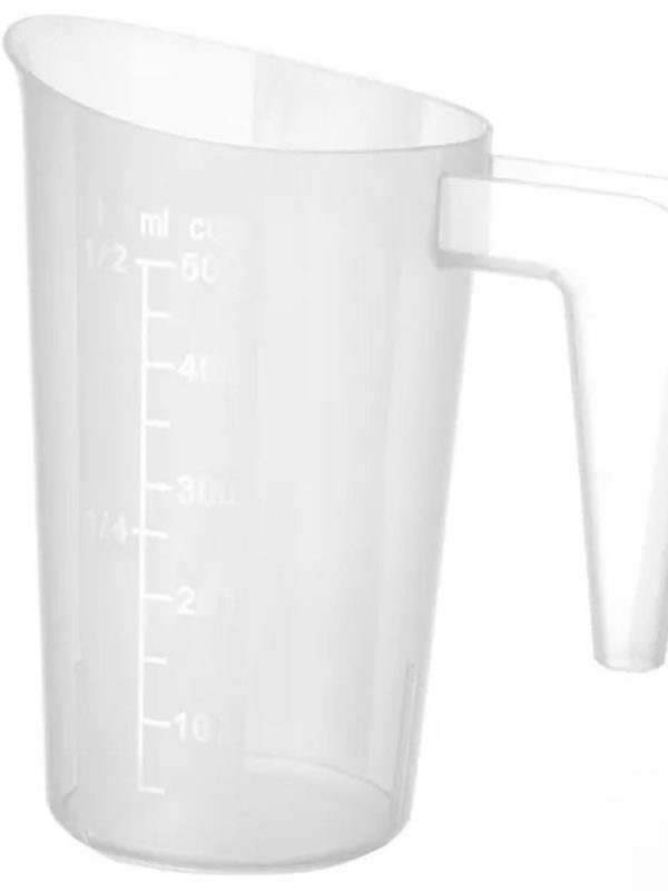 Precision 500ml Measuring Jug for Accurate Kitchen Measurements, Clear Graduations, Durable Material - Essential Kitchen Tool!