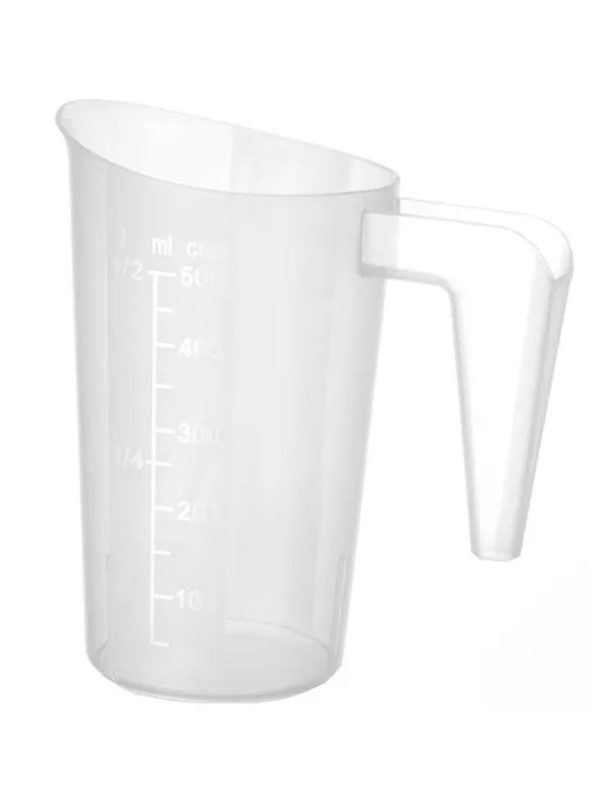 Premium 2L PP Measuring Jug, Stackable Design for Easy Storage - 160x205mm. Durable, Functional Kitchen Essential.