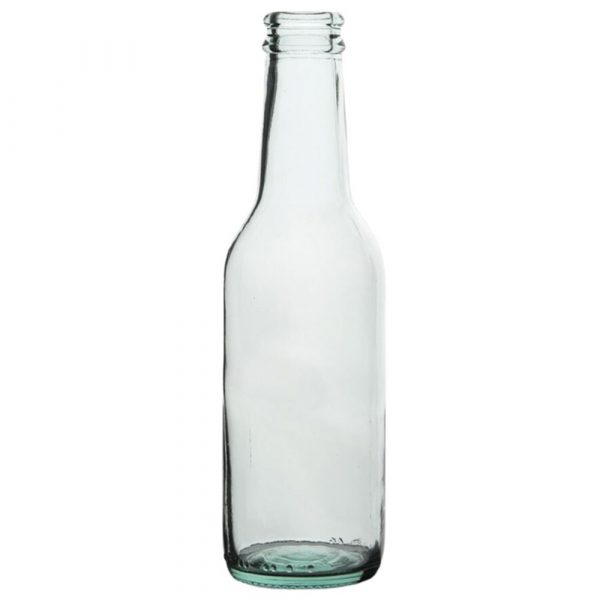 Premium 20cl Transparent Glass Mini Carrier for Stylish Serving - 100/0073