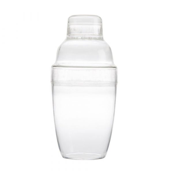 Premium Mini Shaker Set - 3-Piece Plastic 20cl - Ideal for Cocktails, Protein Shakes, and More - Durable and Stylish Design