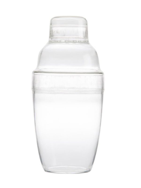 Premium Mini Shaker Set - 3-Piece Plastic 20cl - Ideal for Cocktails, Protein Shakes, and More - Durable and Stylish Design