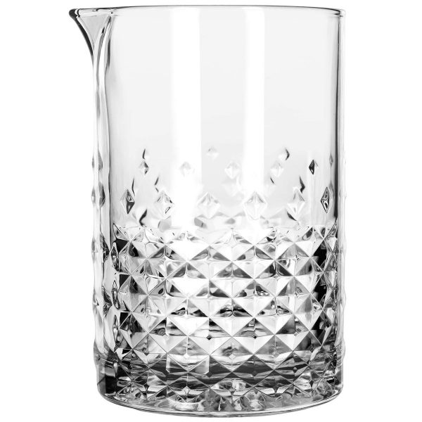 Elegant 75cl Glass Mixing Carafe - Perfect for Cocktails and Drinks Mixing