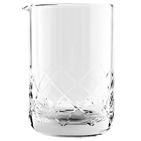 Premium 550ml Yarai Mixing Glass for Bartenders, Crystal Clear Glassware for Cocktails, Home Bar Essential