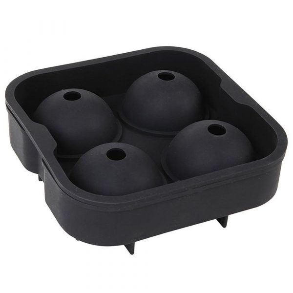 Premium GELO MOLD 4 SPHERES 4.5CM DRUNK for Crystal-Clear Ice Spheres - Elevate Your Drinks with Precision Craftsmanship