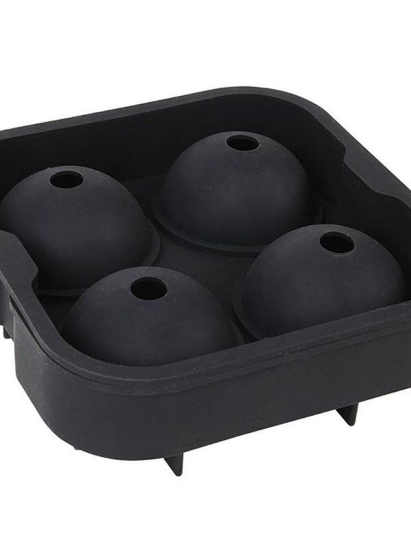 Premium GELO MOLD 4 SPHERES 4.5CM DRUNK for Crystal-Clear Ice Spheres - Elevate Your Drinks with Precision Craftsmanship