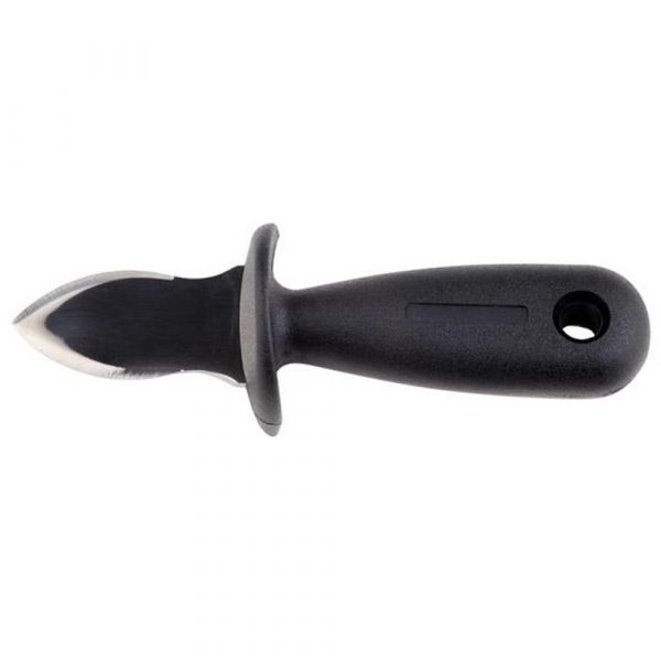 Vibrant orange oyster knife for easy shucking | Premium quality seafood tool for home kitchens and restaurants