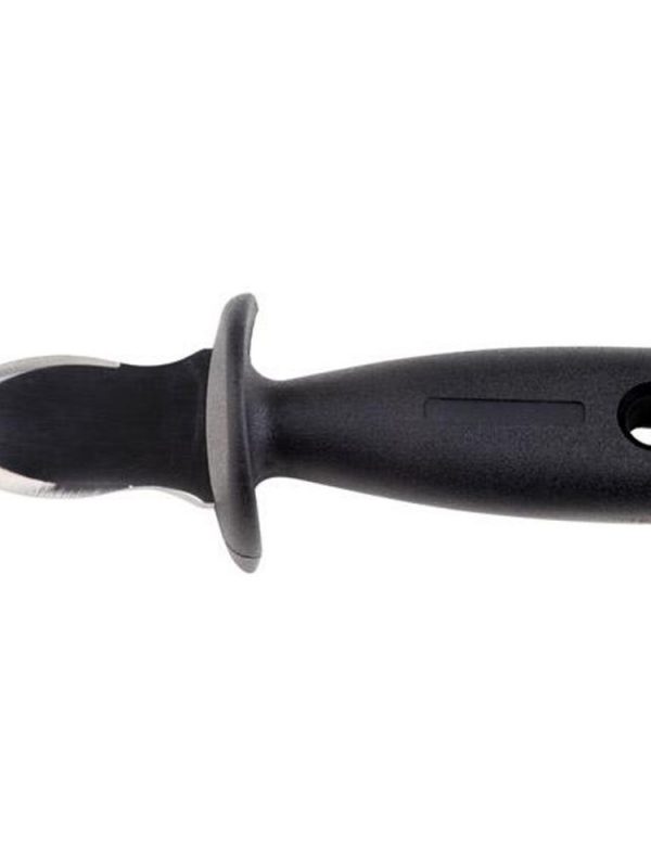 Vibrant orange oyster knife for easy shucking | Premium quality seafood tool for home kitchens and restaurants