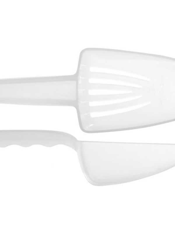 Durable clear plastic ice paddle for efficient serving, 29.5cl capacity, perfect for bars and restaurants. Get yours now!