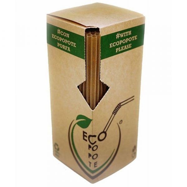 Premium 6X250MM Agave Fiber Straw Pack of 160 - Eco-Friendly and Durable Sustainable Straws for Drinks and Cocktails