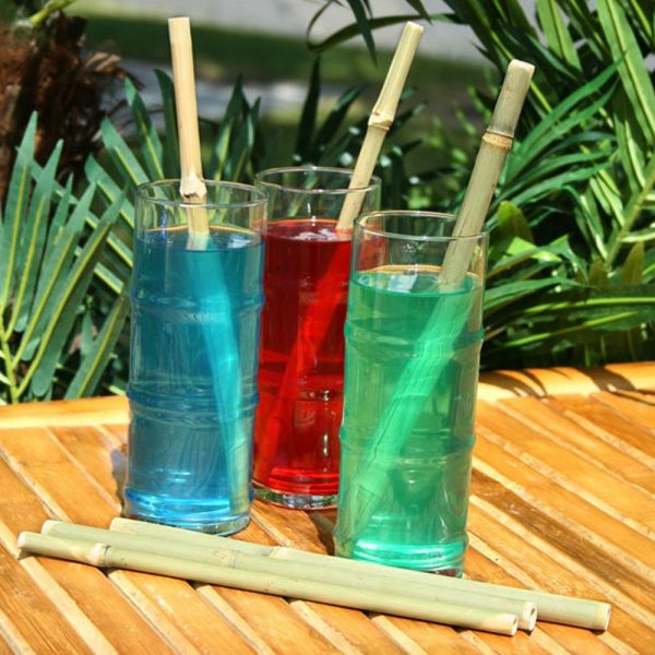 Reusable eco-friendly bamboo straw - sip sustainably, reduce waste, and elevate your drink experience