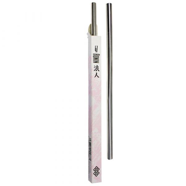 Premium 21.5cm Stainless Steel Straw - Eco-Friendly Reusable Drinking Straw for Sustainable Living