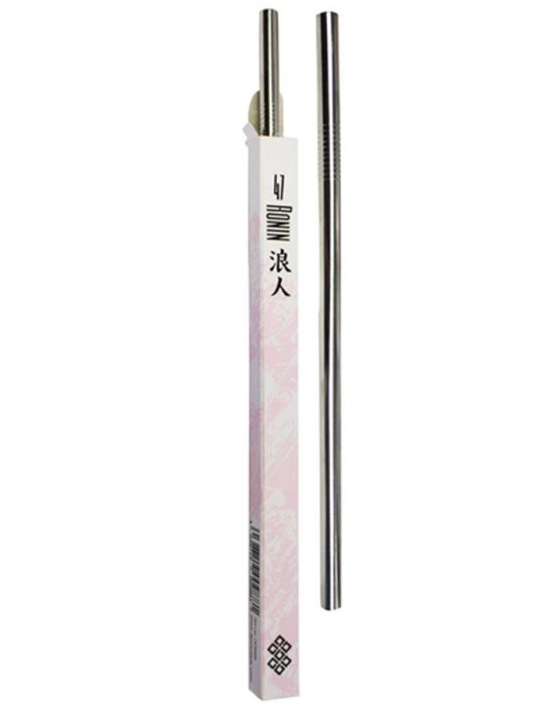 Premium 21.5cm Stainless Steel Straw - Eco-Friendly Reusable Drinking Straw for Sustainable Living