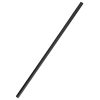 Set of 200 eco-friendly black paper straws, 6mm diameter - perfect for parties and events. Sustainable alternative to plastic straws.
