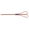 Set of 100 12cm Bamboo Colored Heart Sticks - Eco-Friendly Decorative Craft Supplies for DIY Projects and Home Decor