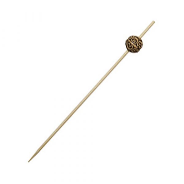 Premium Maya Bamboo Stick 12cm - Pack of 200 Units, Eco-Friendly Crafting Supplies for DIY Projects, Sustainable and Durable Materials