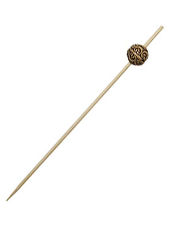 Premium Maya Bamboo Stick 12cm - Pack of 200 Units, Eco-Friendly Crafting Supplies for DIY Projects, Sustainable and Durable Materials