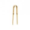 Precision Mini Bamboo Tweezers 7cm for Fine Detailing and Grooming - Eco-friendly and Durable Handcrafted Tool