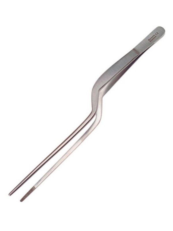 Premium 14cm Silver Sushi & Sashimi Tongs - Elegant and durable kitchen tool for precise food handling. Buy online now!