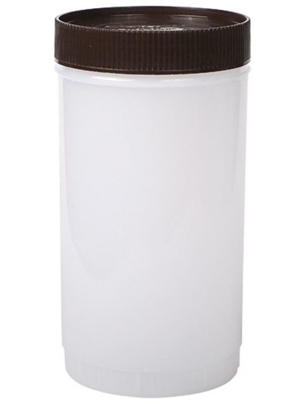 Premium POUR N SAVER Quart Container 946ml in Elegant Brown - Store and Pour with Ease! Perfect for All Your Liquid Storage Needs