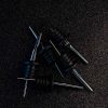 Sleek and durable glossy black Speed container set of 5pcs for stylish storage solutions.