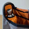 Premium Bartender Tool Bag in Stylish Gray - Perfect accessory for cocktail aficionados, sturdy and spacious design for all mixology essentials.