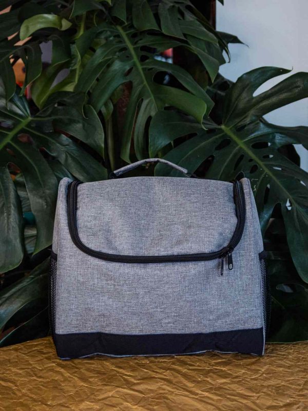 Premium Bartender Tool Bag in Chic Gray - Stay organized and stylish with this versatile cocktail accessory organizer. Perfect for professional or home bartenders.