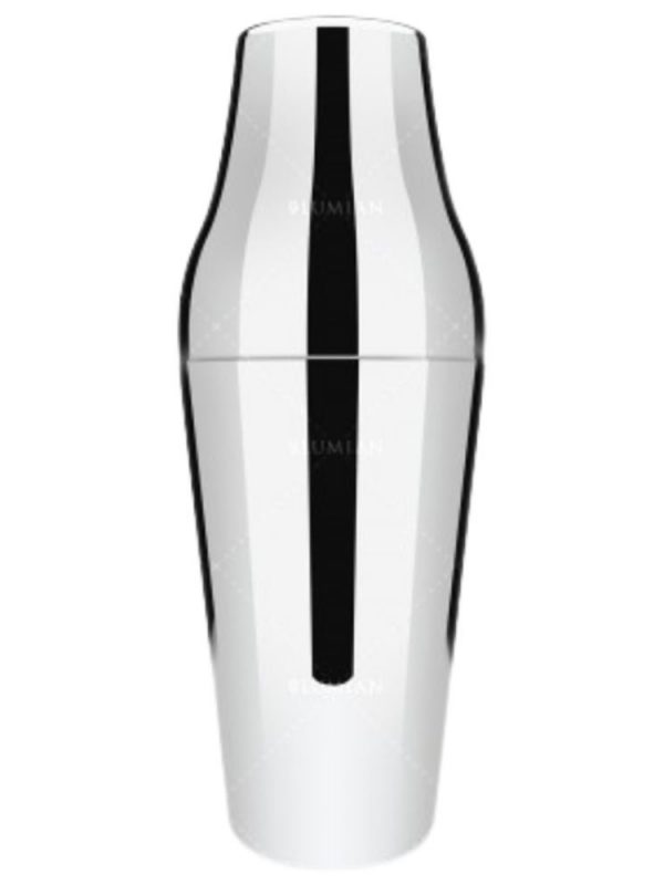 Premium Silver 700ml Parisian Classic Shaker for Mixing Cocktails and Drinks - Elegant Design for Home Bartending - Buy Online Now!