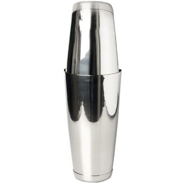 Premium stainless steel SHAKER TIN-TIN 47 RONIN INOX for perfect cocktails and mixology - must-have bartender tool.