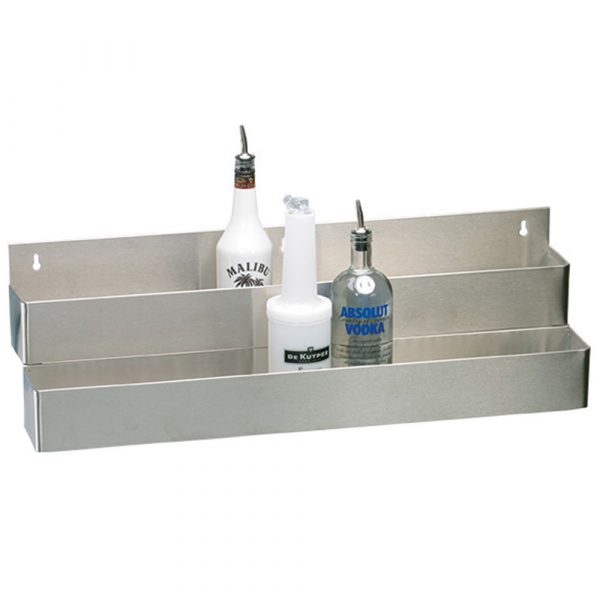 Premium Speed Rack Dupla for 2x8 Bottles, Dimensions 82 x 20.5 x 24 cm - Item 00117 - Ideal for Bar Organization and Storage