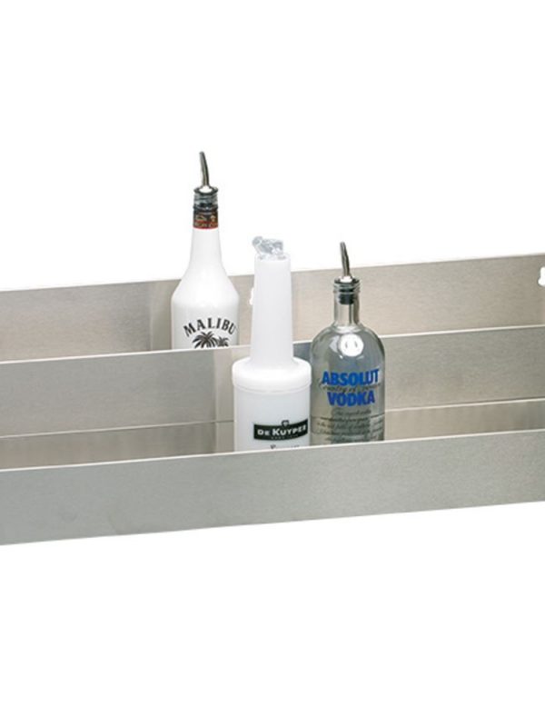 Premium Speed Rack Dupla for 2x8 Bottles, Dimensions 82 x 20.5 x 24 cm - Item 00117 - Ideal for Bar Organization and Storage