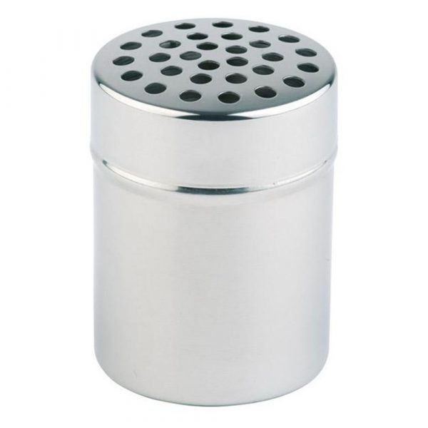 Stainless Steel Spice Shaker with 5mm Holes, 150ml Capacity, and Cover - Premium Kitchen Essential for Seasoning Perfection