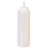 Premium clear squeeze bottle, Ø5.6cm, 355ml capacity - ideal for condiments, sauces, and dressings. Shop now for quality and convenience!
