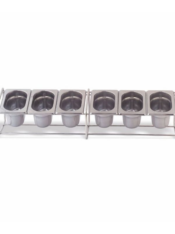 Premium stainless steel stand for GN containers, durable and versatile storage solution