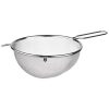 Premium Stainless Steel Fine Mesh Strainer 14cm Diameter - Perfect for Straining, Filtering, and Draining - Kitchen Essential