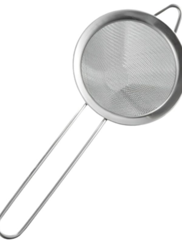 Premium Stainless Steel 10cm Strainer for Effortless Kitchen Straining - Durable and Stylish Kitchen Gadget