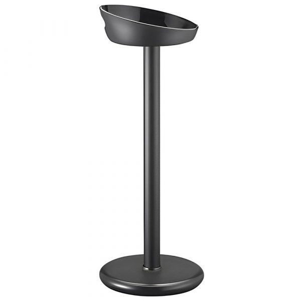 Modern and Stylish Black Ice Bucket Support Stand, 68cm - Perfect for Keeping Your Drinks Cool in Style! Stylish Addition to Any Party or Event Decor.