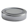 Durable painted lid with 4.98cm diameter designed for 1L long-mouth cariner. Enhance your storage solution with this high-quality accessory!