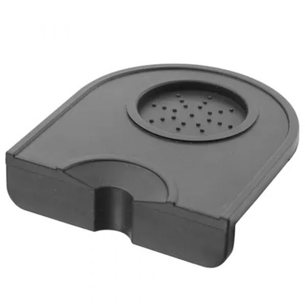 Premium silicone mat for tamper, ideal for Ø125x140x30mm coffee accessories, durable and versatile kitchen tool for home baristas and professionals